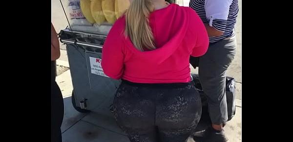  somebody&039;s thick ass Hispanic grandma I spotted by fruit stand in L.A.